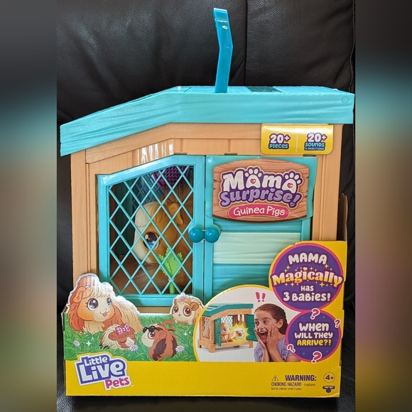 Brand New Little Live Pets Mama Surprise Guinea Pigs - Picture 1 of 4